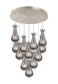 Downtown Urban Multi Pendant Brushed Brass