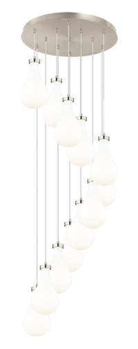 Downtown Urban Multi Pendant Brushed Brass