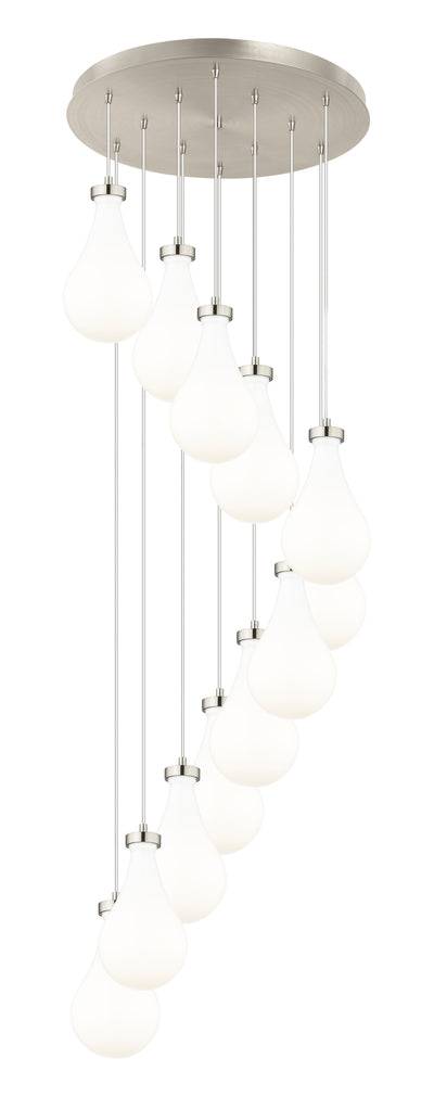 Downtown Urban Multi Pendant Brushed Brass