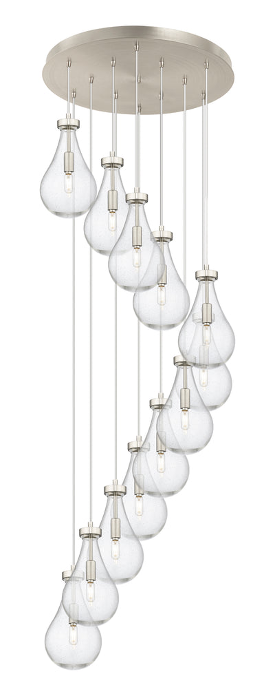Downtown Urban Multi Pendant Brushed Brass