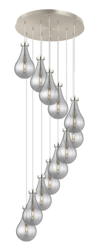 Downtown Urban Multi Pendant Brushed Brass