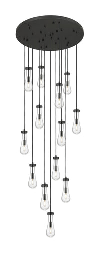 Downtown Urban Multi Pendant Brushed Brass
