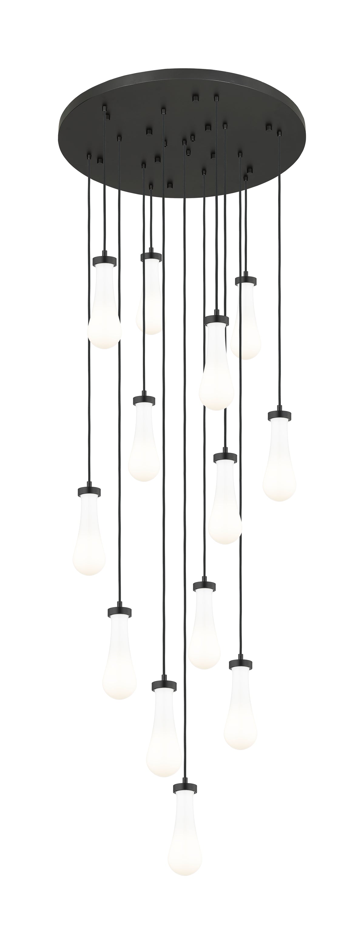 Downtown Urban Multi Pendant Brushed Brass