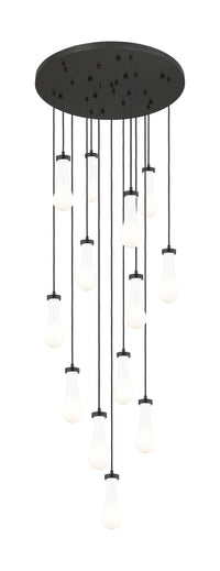 Downtown Urban Multi Pendant Brushed Brass