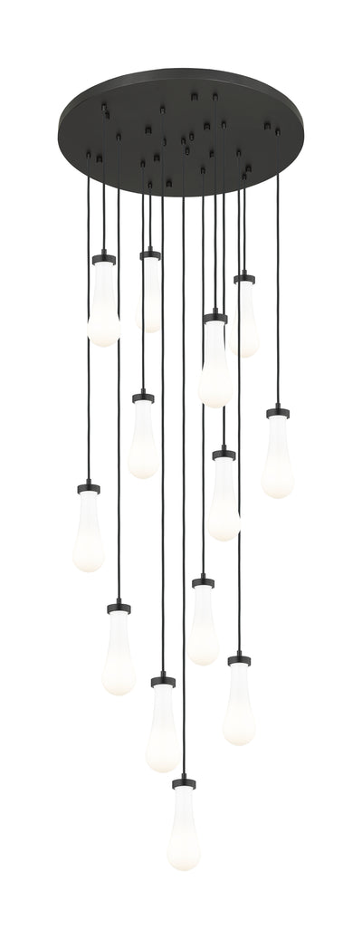Downtown Urban Multi Pendant Brushed Brass
