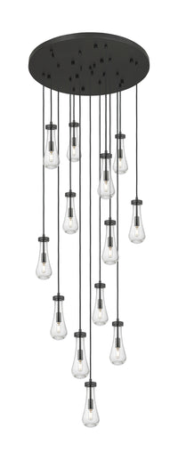 Downtown Urban Multi Pendant Brushed Brass