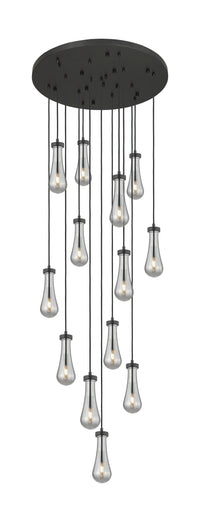 Downtown Urban Multi Pendant Brushed Brass
