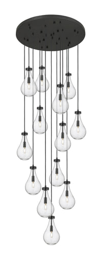 Downtown Urban Multi Pendant Brushed Brass