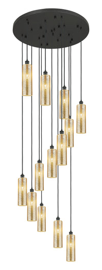 Downtown Urban Multi Pendant Brushed Brass