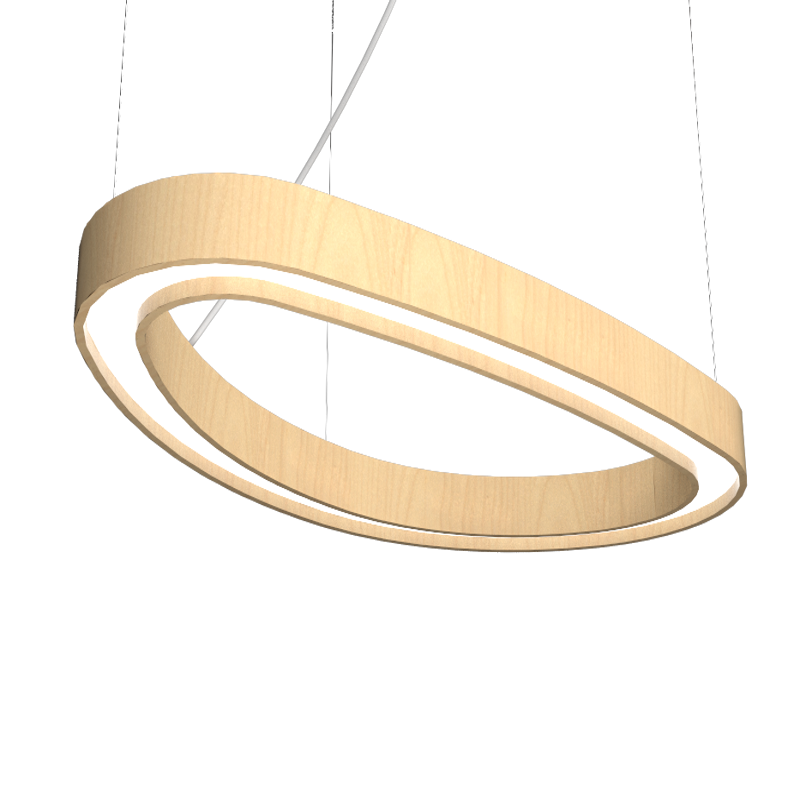 7.87'' Designer Organic LED Accord Pendant Light