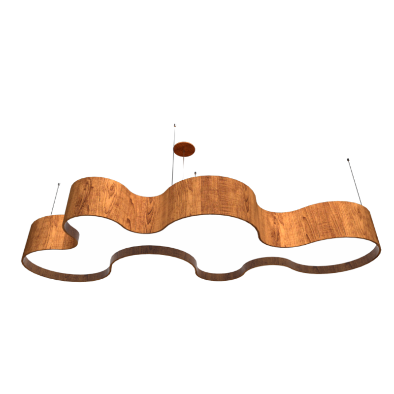 4.72'' Contemporary Organic LED Accord Pendant Light