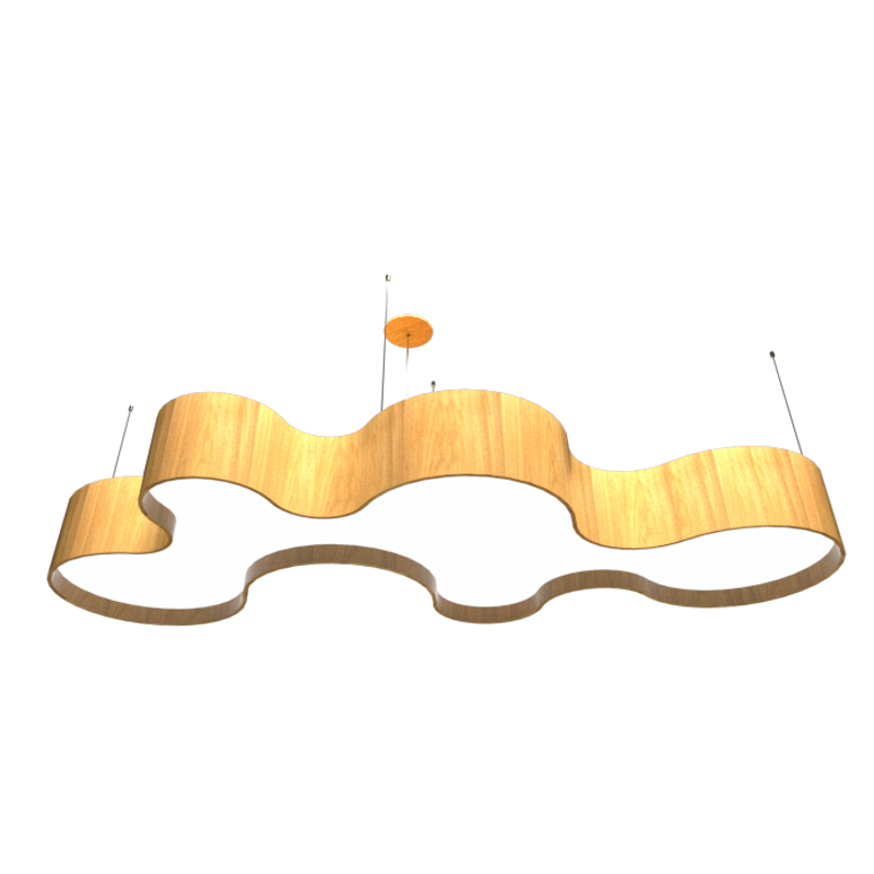 4.72'' Contemporary Organic LED Accord Pendant Light