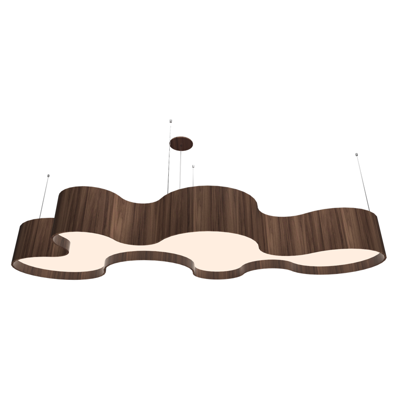 4.72'' Contemporary Organic LED Accord Pendant Light