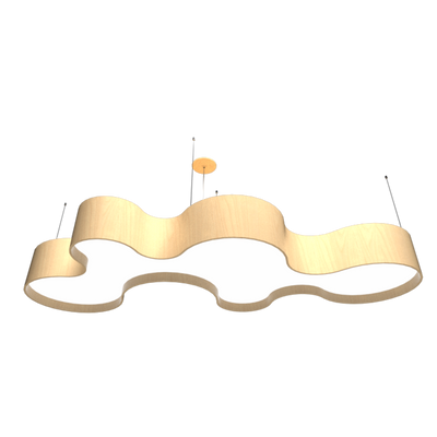 4.72'' Contemporary Organic LED Accord Pendant Light