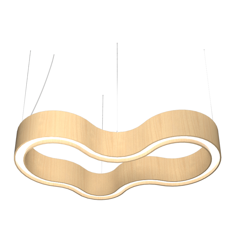 4.72'' Modern Organic LED Accord Pendant Light