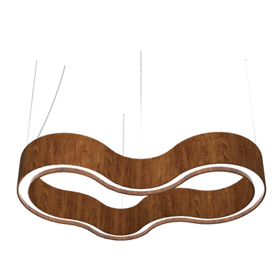 4.72'' Minimalist Organic LED Accord Pendant Light
