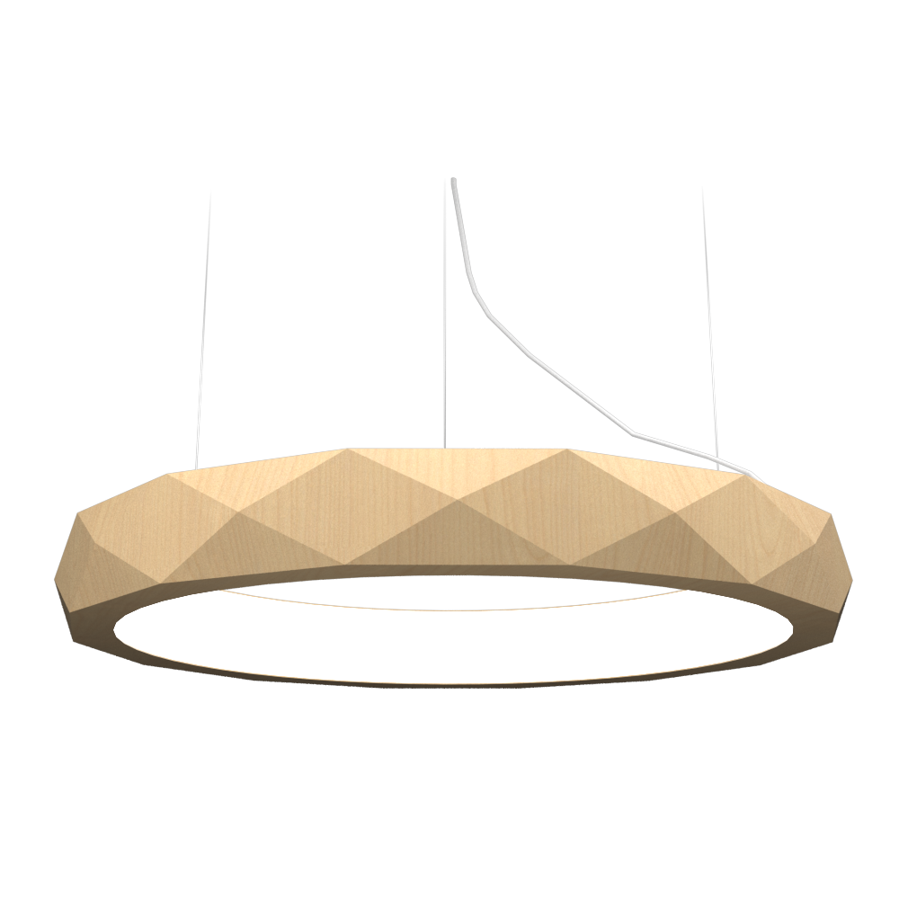 4.72'' Minimalist Facet LED Accord Pendant Light