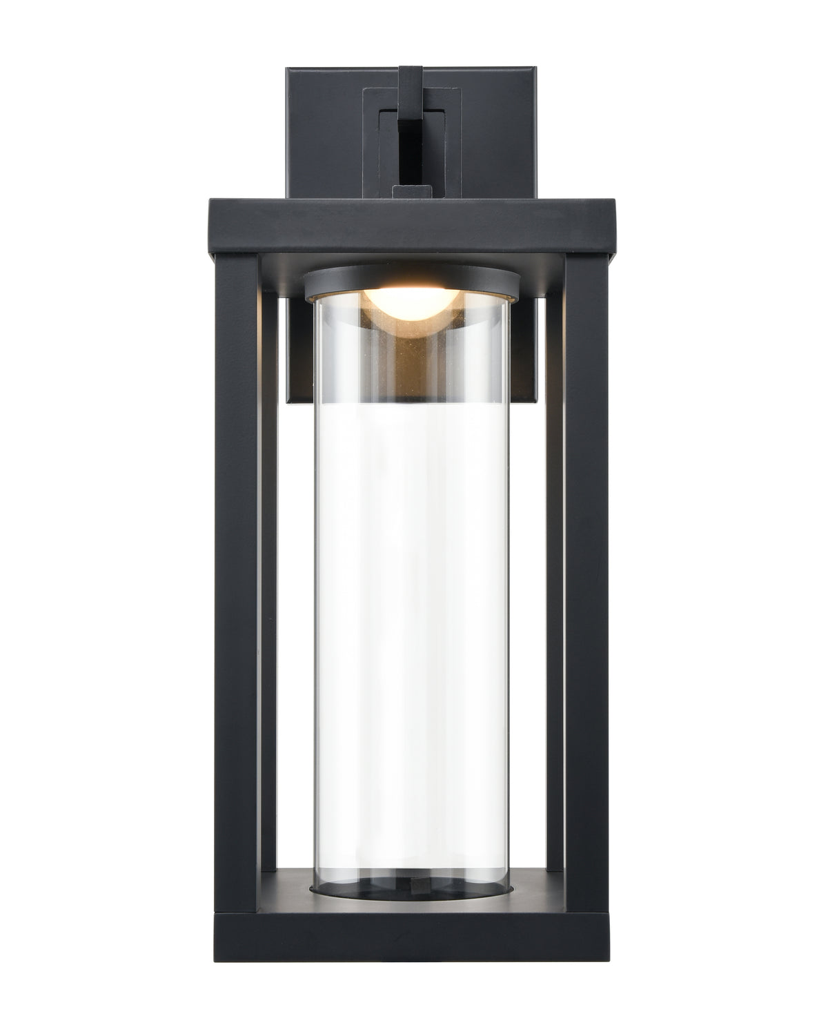 7.5'' Dumont Powder Coated Black  Light Wall Sconce