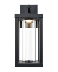 7.5'' Dumont Powder Coated Black  Light Wall Sconce