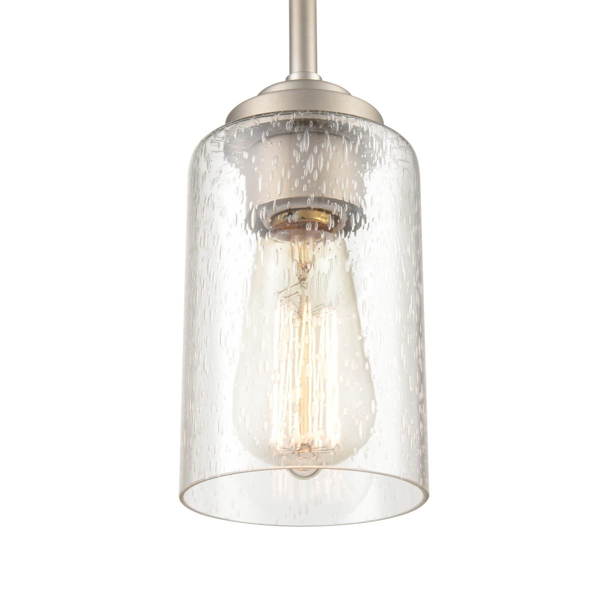 45.5'' Moven Satin Nickel 1 Light Mini Pendant