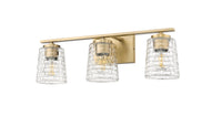 23'' Saben Vintage Brass 3 Light Bath Vanity