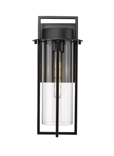 8'' Russell Powder Coated Black 1 Light Wall Sconce
