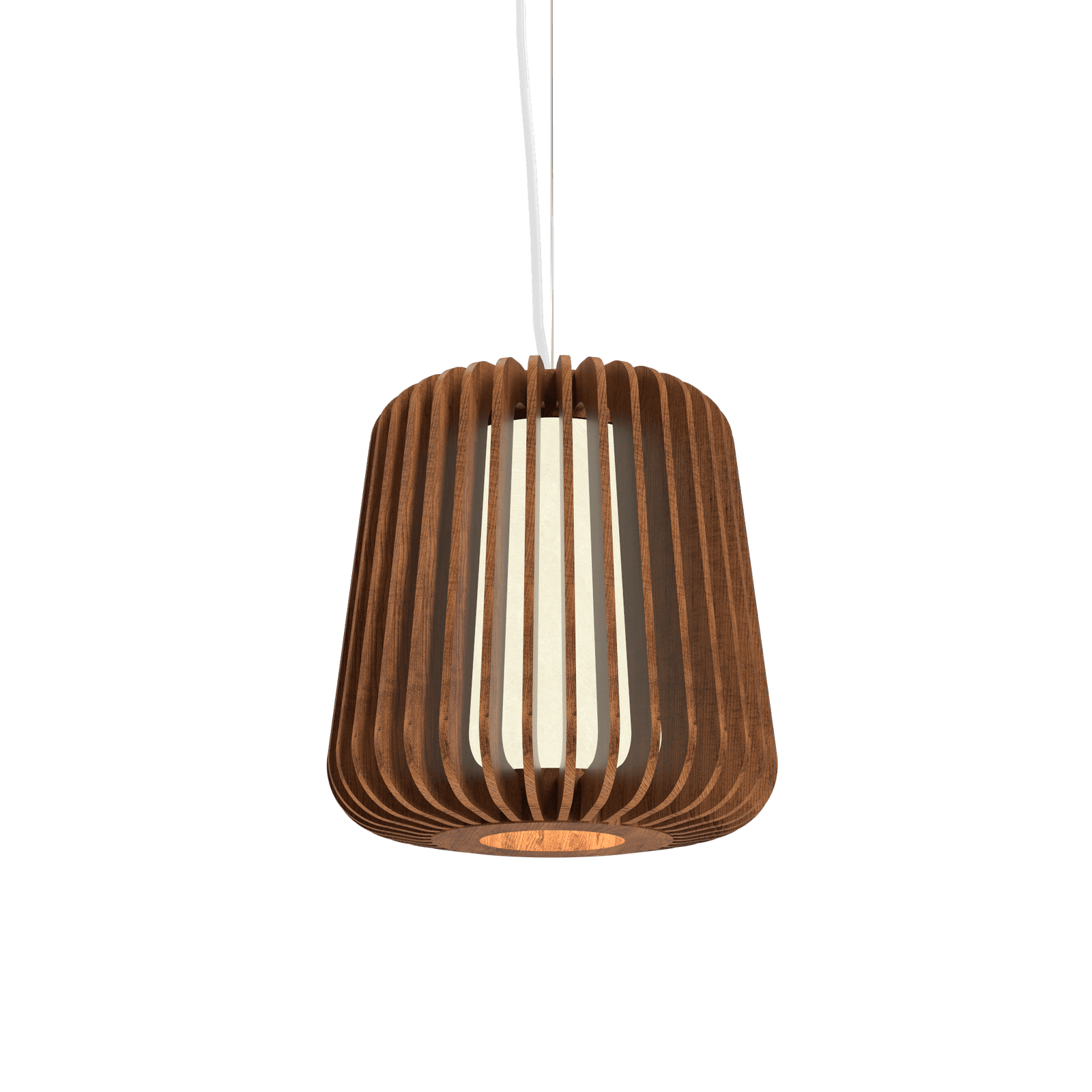 13.78'' Stecche di Legno Accord Pendant Light