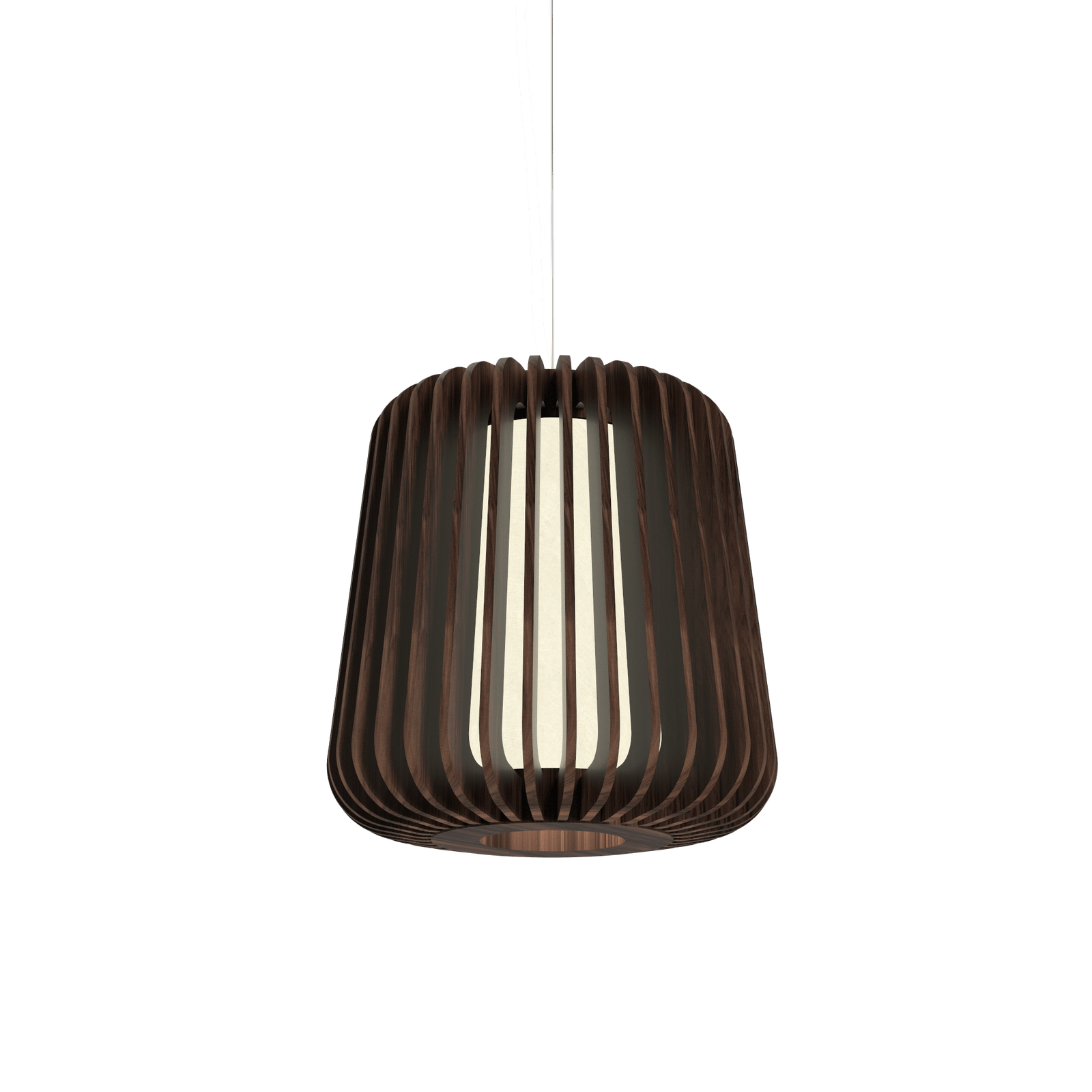 13.78'' Stecche di Legno Accord Pendant Light