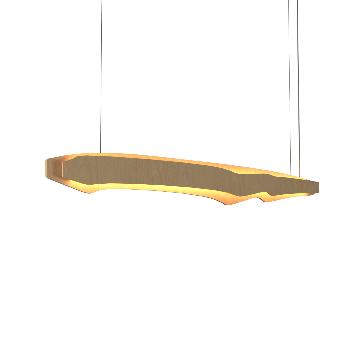 7.68'' Minimalist Horizon LED Accord Pendant Light