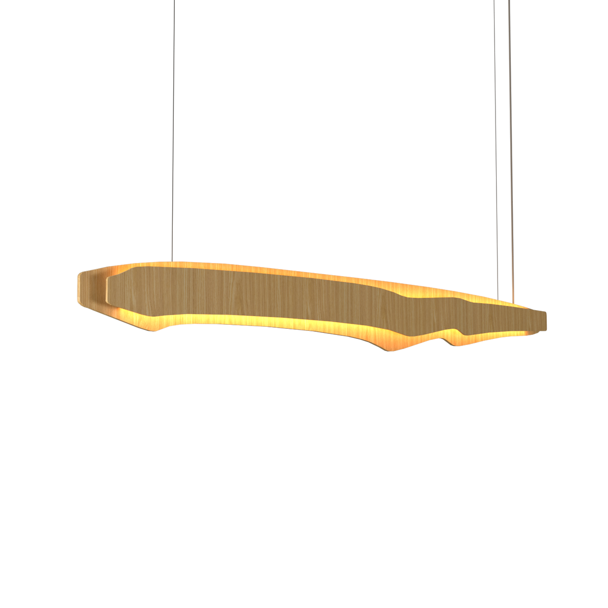 7.68'' Minimalist Horizon LED Accord Pendant Light