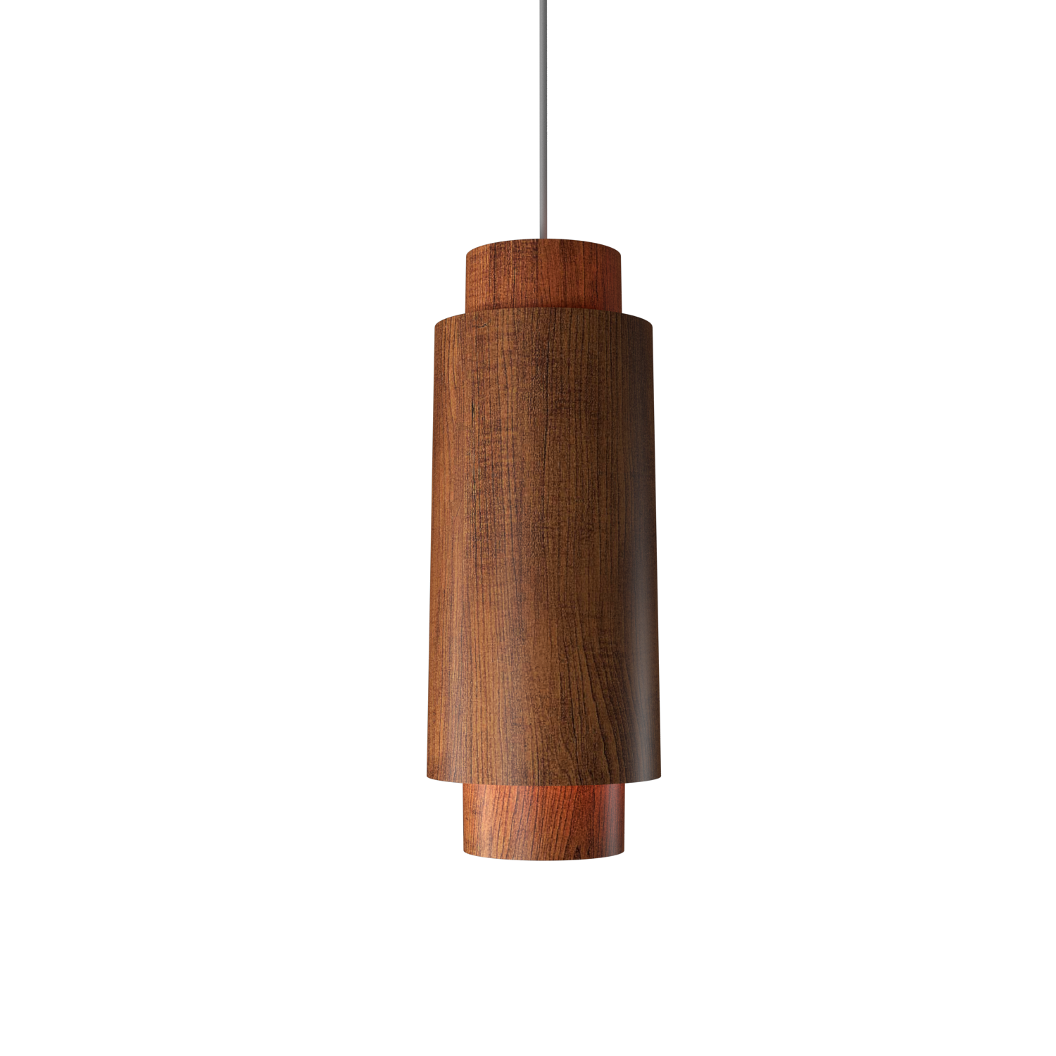 19.69'' Contemporary Cylindrical Accord Pendant Light