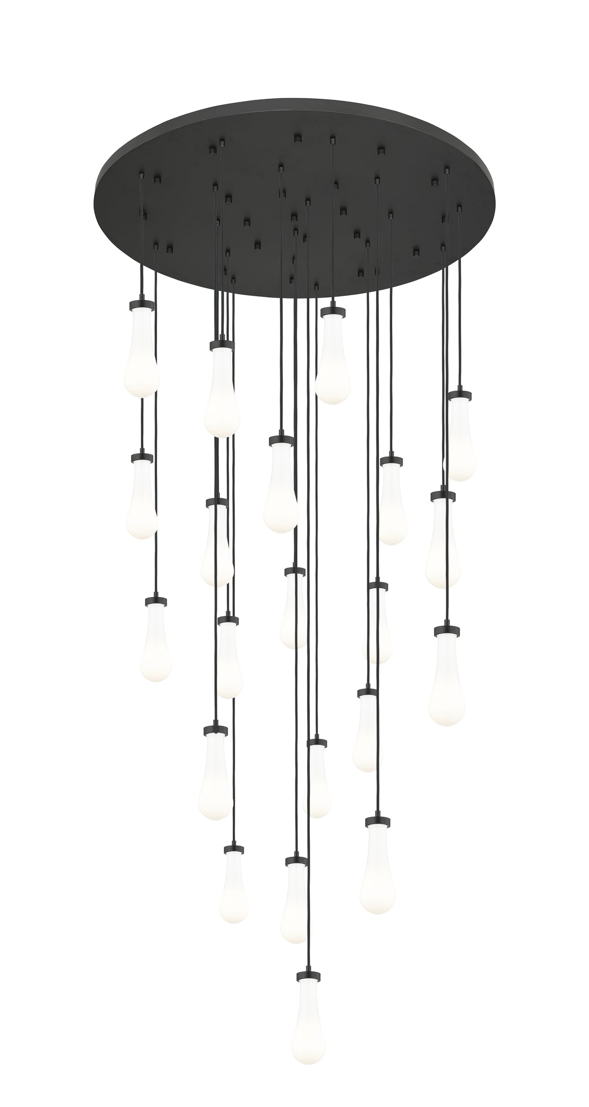 Downtown Urban Multi Pendant Brushed Brass