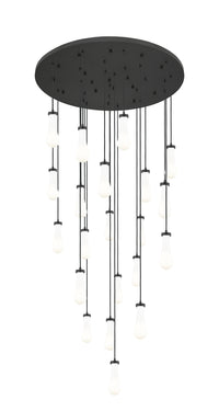 Downtown Urban Multi Pendant Brushed Brass