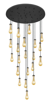 Downtown Urban Multi Pendant Brushed Brass