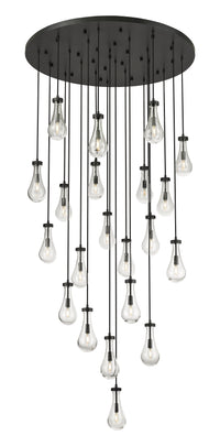 Downtown Urban Multi Pendant Brushed Brass