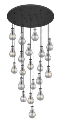 Downtown Urban Multi Pendant Brushed Brass