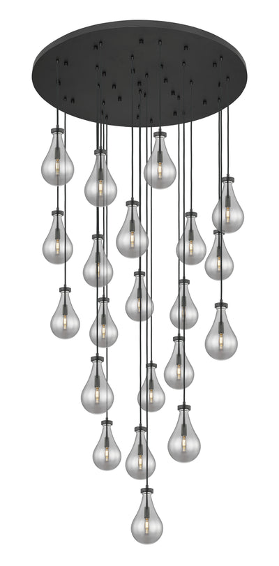 Downtown Urban Multi Pendant Brushed Brass