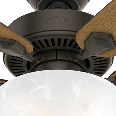 44 inch Swanson New Bronze Ceiling Fan with LED Light Kit and Pull Chain
