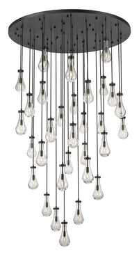 Downtown Urban Multi Pendant Brushed Brass