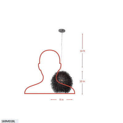 Urchin 1 Light Mini Pendant