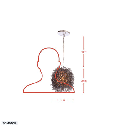 Urchin 1 Light Mini Pendant