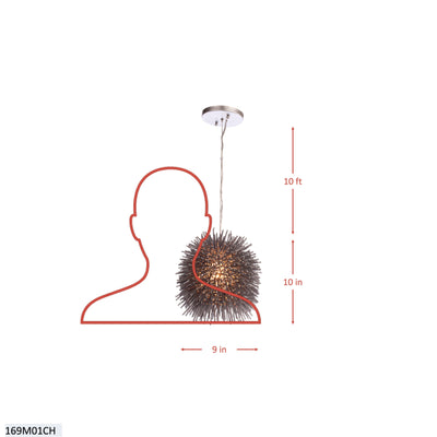 Urchin 1 Light Mini Pendant