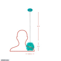Urchin 1 Light Uber Mini Pendant