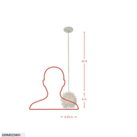 Urchin 1 Light Uber Mini Pendant