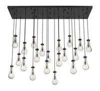 Downtown Urban Multi Pendant Brushed Brass