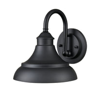 8'' Alvii Powder Coated Black 1 Light Wall Sconce