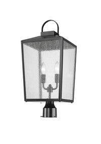 22.75'' Devens Powder Coated Black 2 Light Post Lantern
