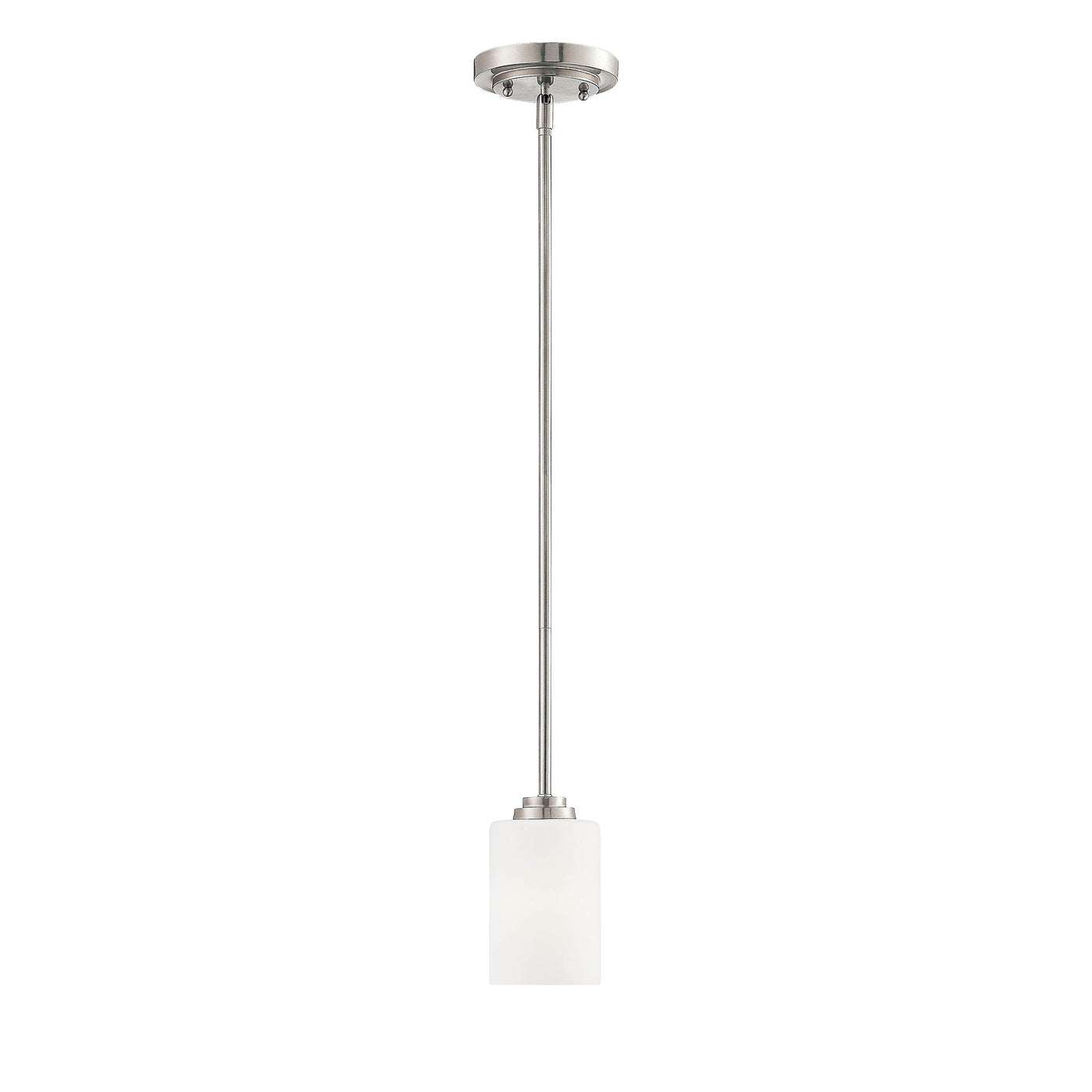 7'' Bristo Satin Nickel 1 Light Pendant