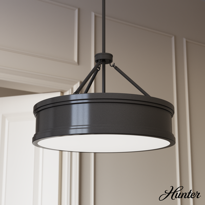 Devon Park 4.5-inch 1-light Brushed Nickel Pendant with Clear Glass
