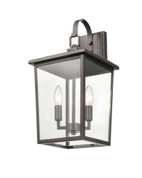9'' Fetterton Powder Coated Bronze 2 Light Wall Sconce